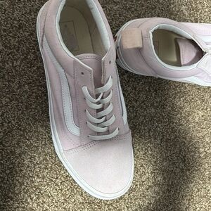 Vans Women's Soft Pink Sneakers